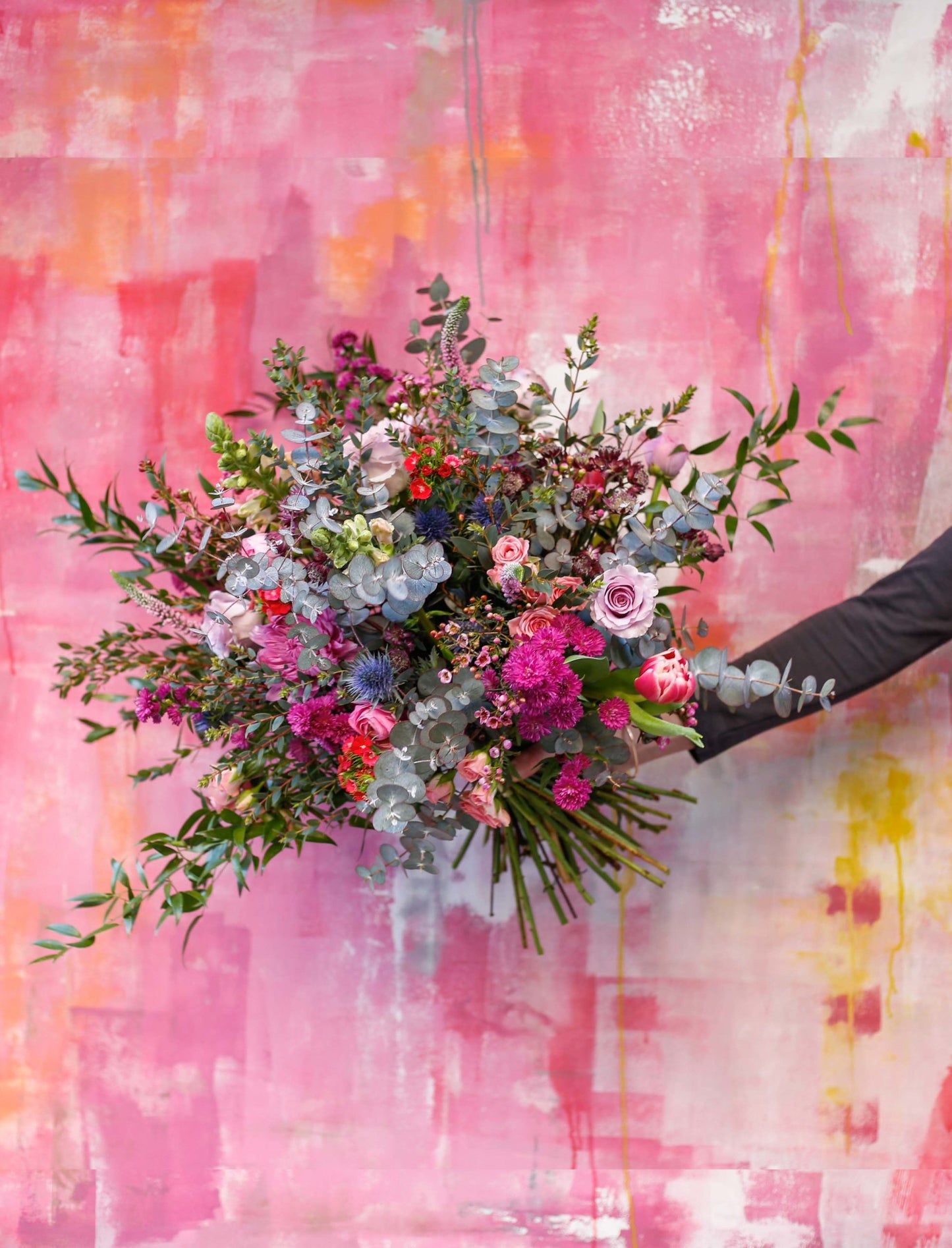 Ramo de flores romántico
