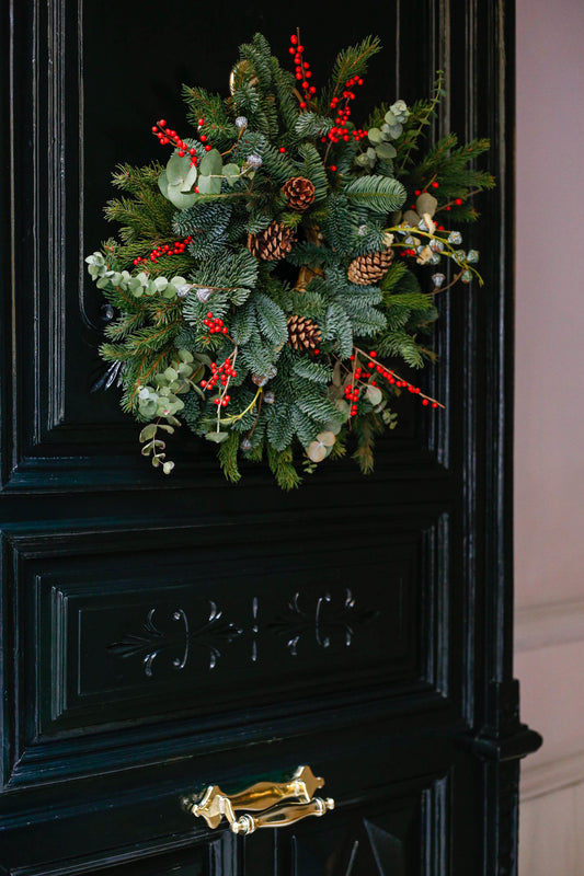 Corona de Navidad Clásica