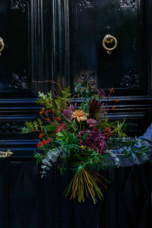 Ramo de flores de temporada otoñal