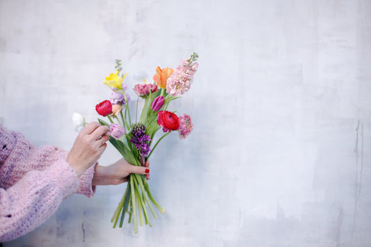 Ramillete de bulbos de temporada