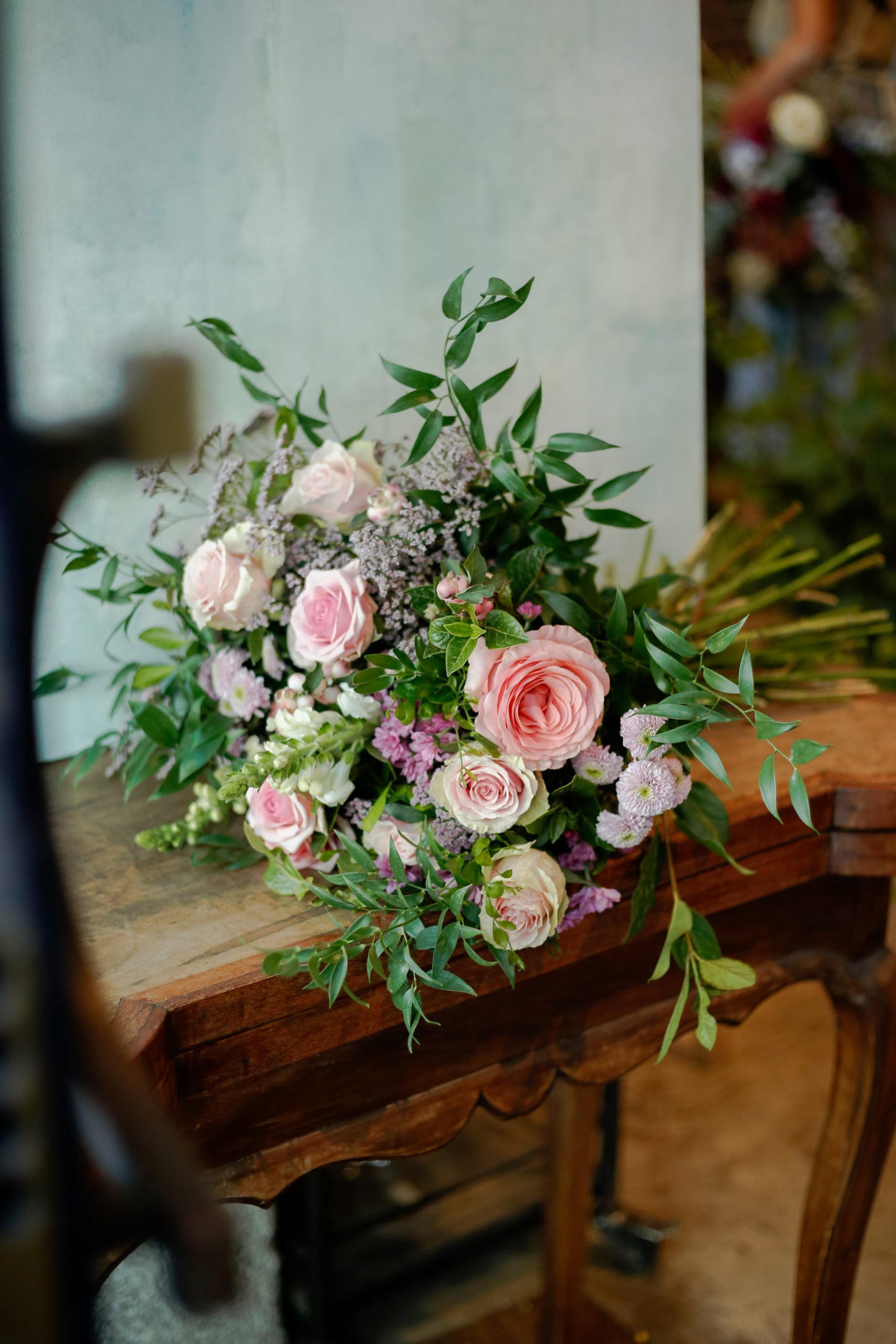 Ramo de flores romántico