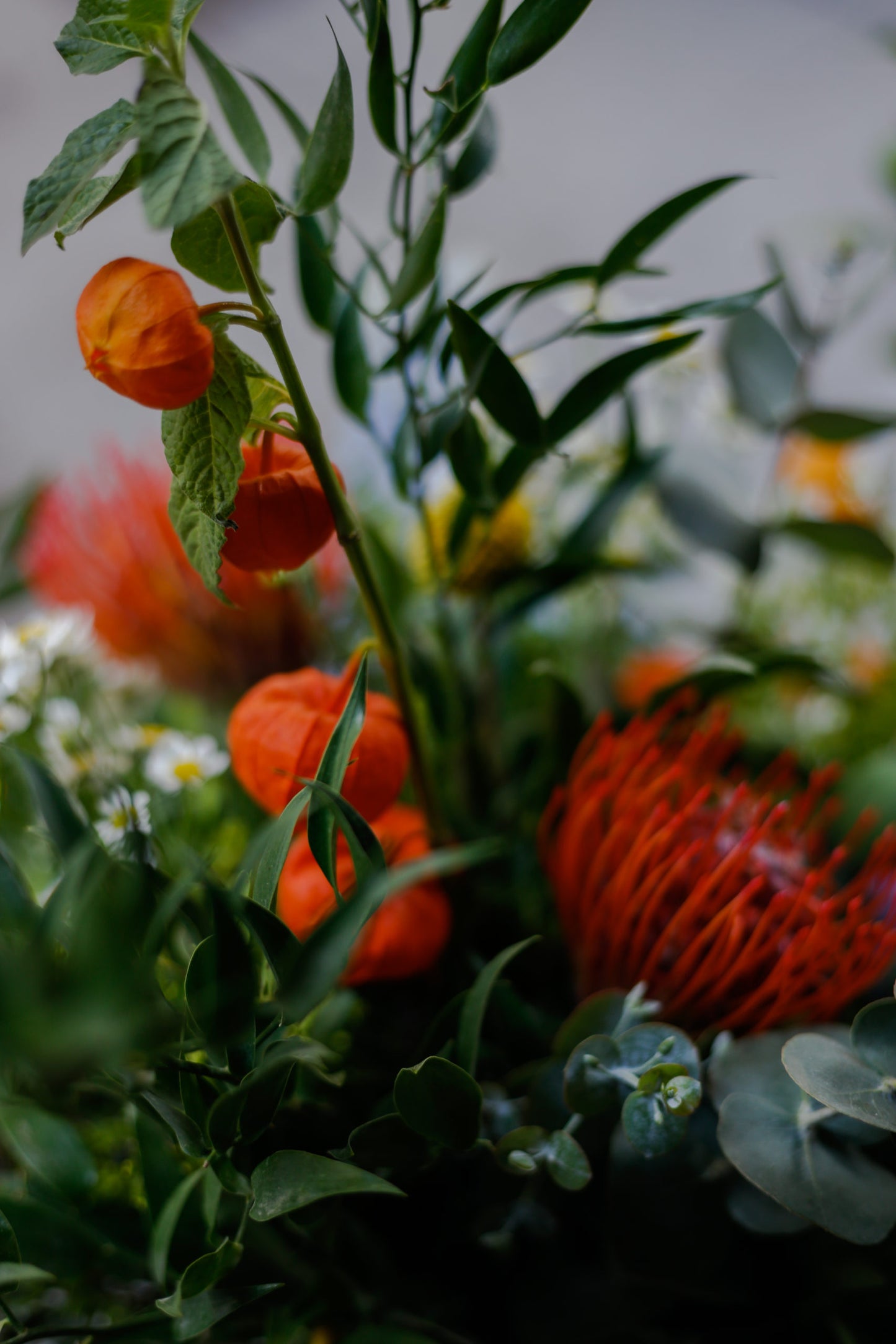 Ramo de flores de temporada otoñal