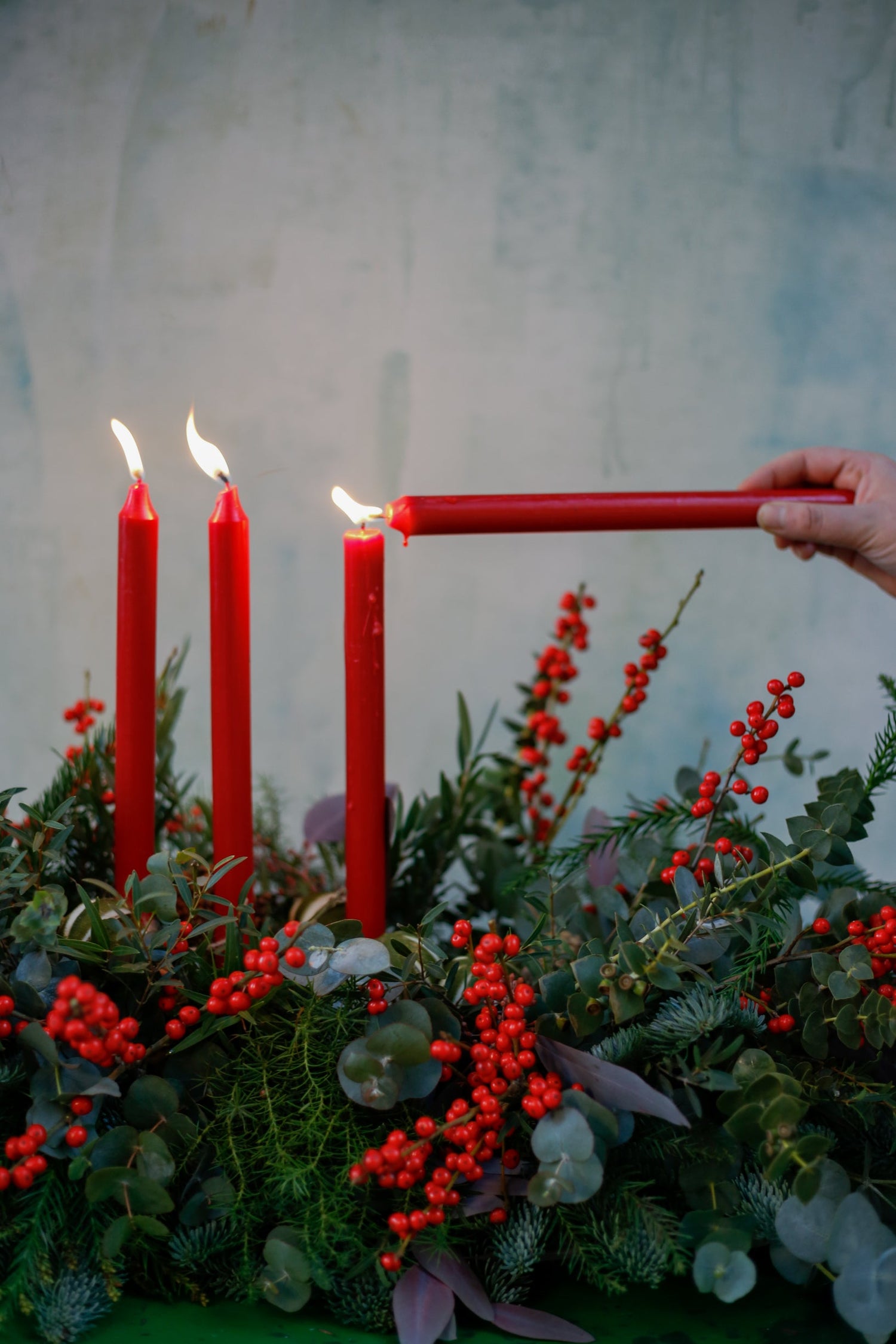 Centros de mesa de Navidad