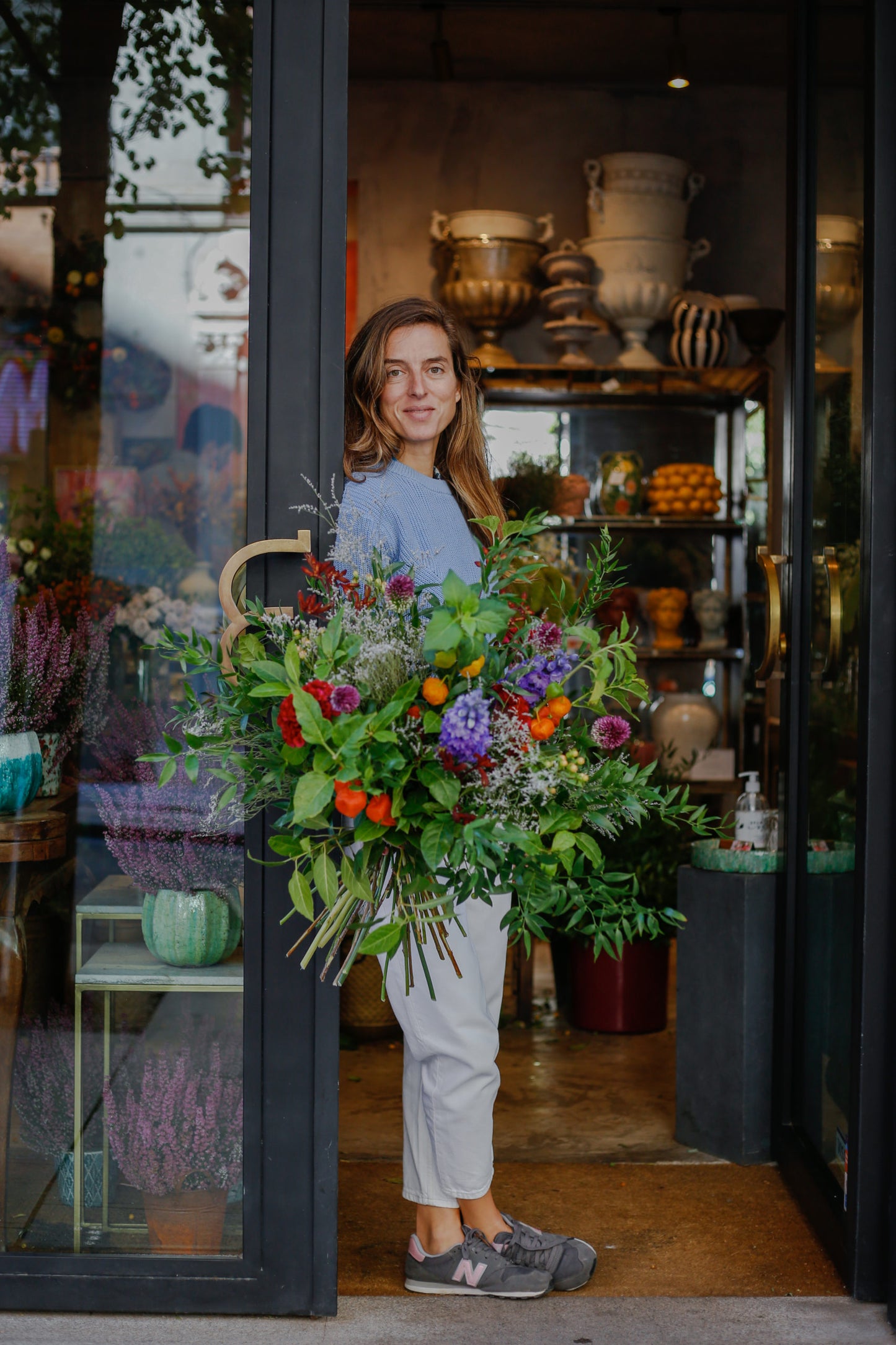 Ramo de flores de temporada otoñal