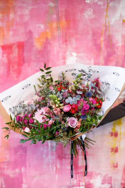 Ramo de flores romántico
