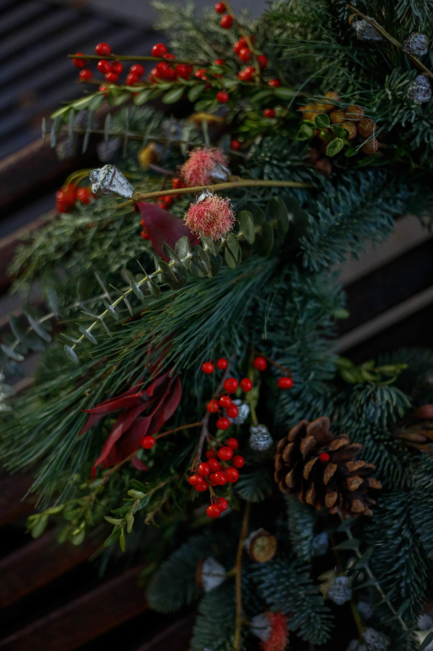 Corona de Navidad Clásica
