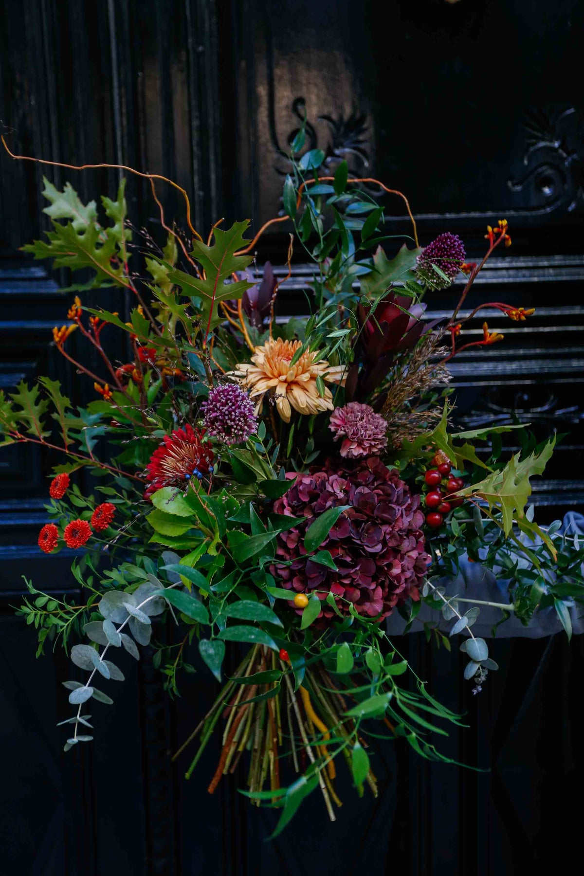 Ramo de flores de temporada otoñal