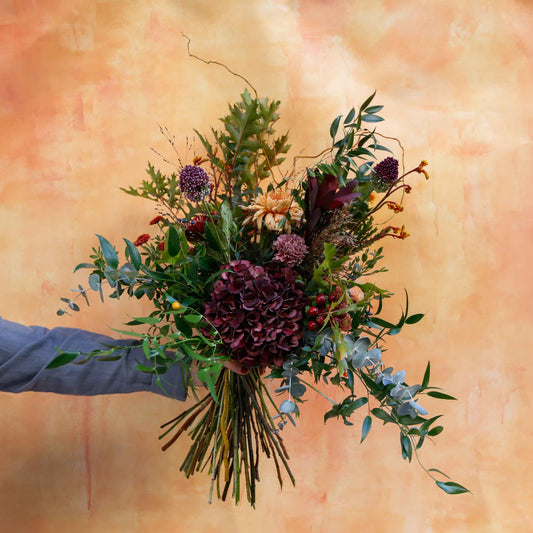 Ramo de flores de temporada otoñal