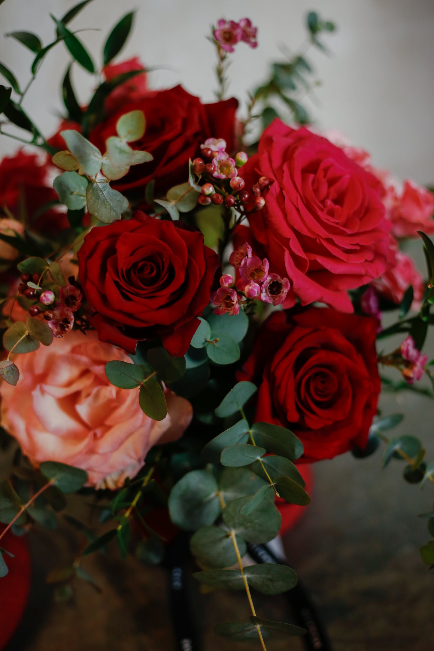 Caja con mix de Rosas