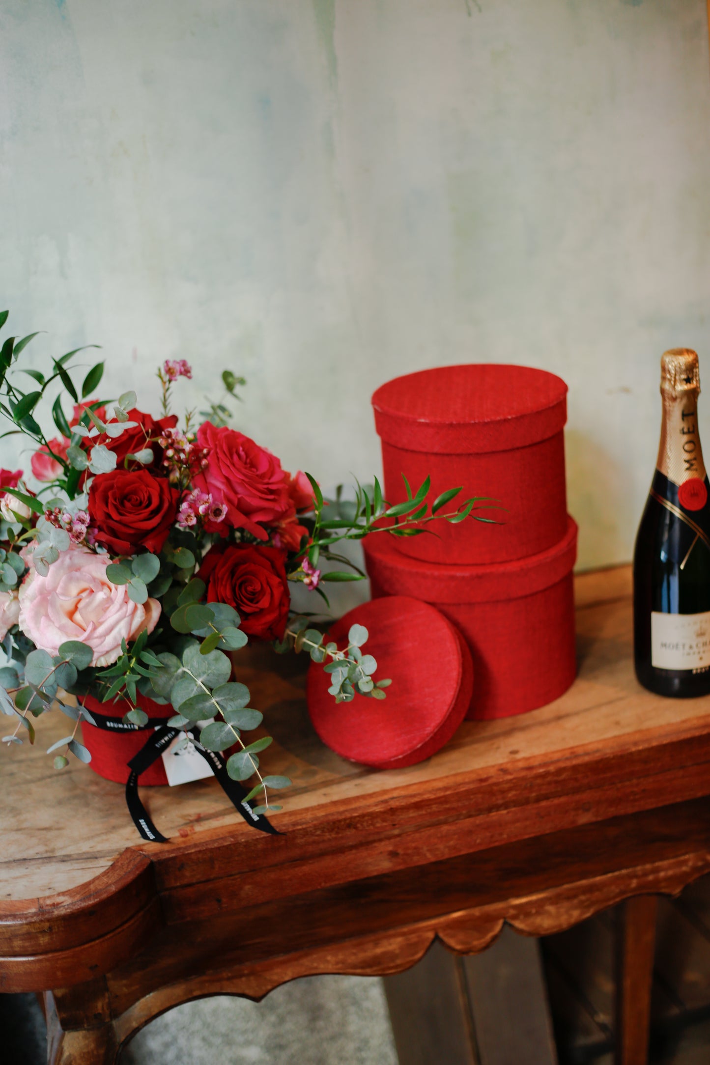 Caja con mix de Rosas