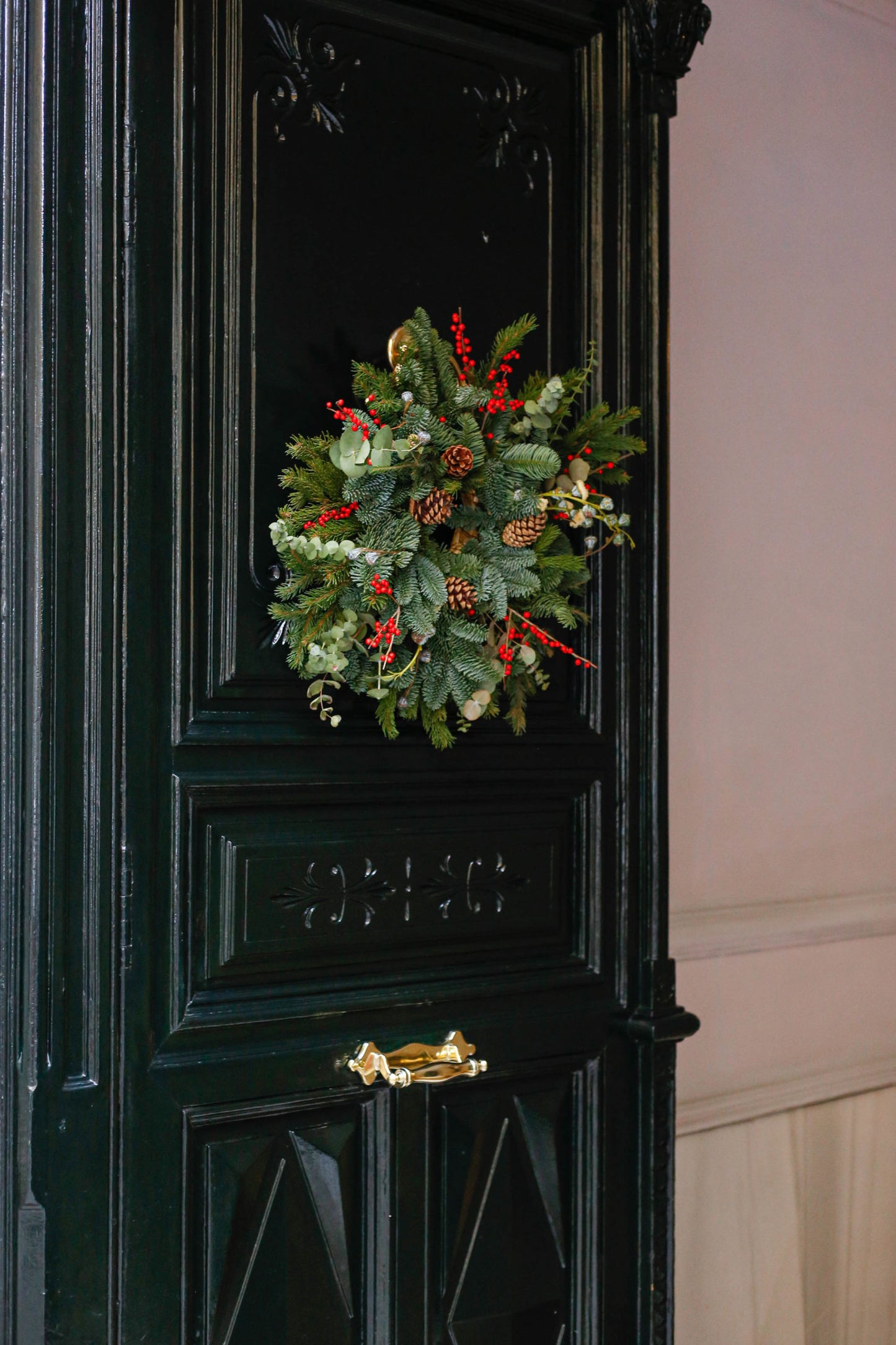 Corona de Navidad Clásica