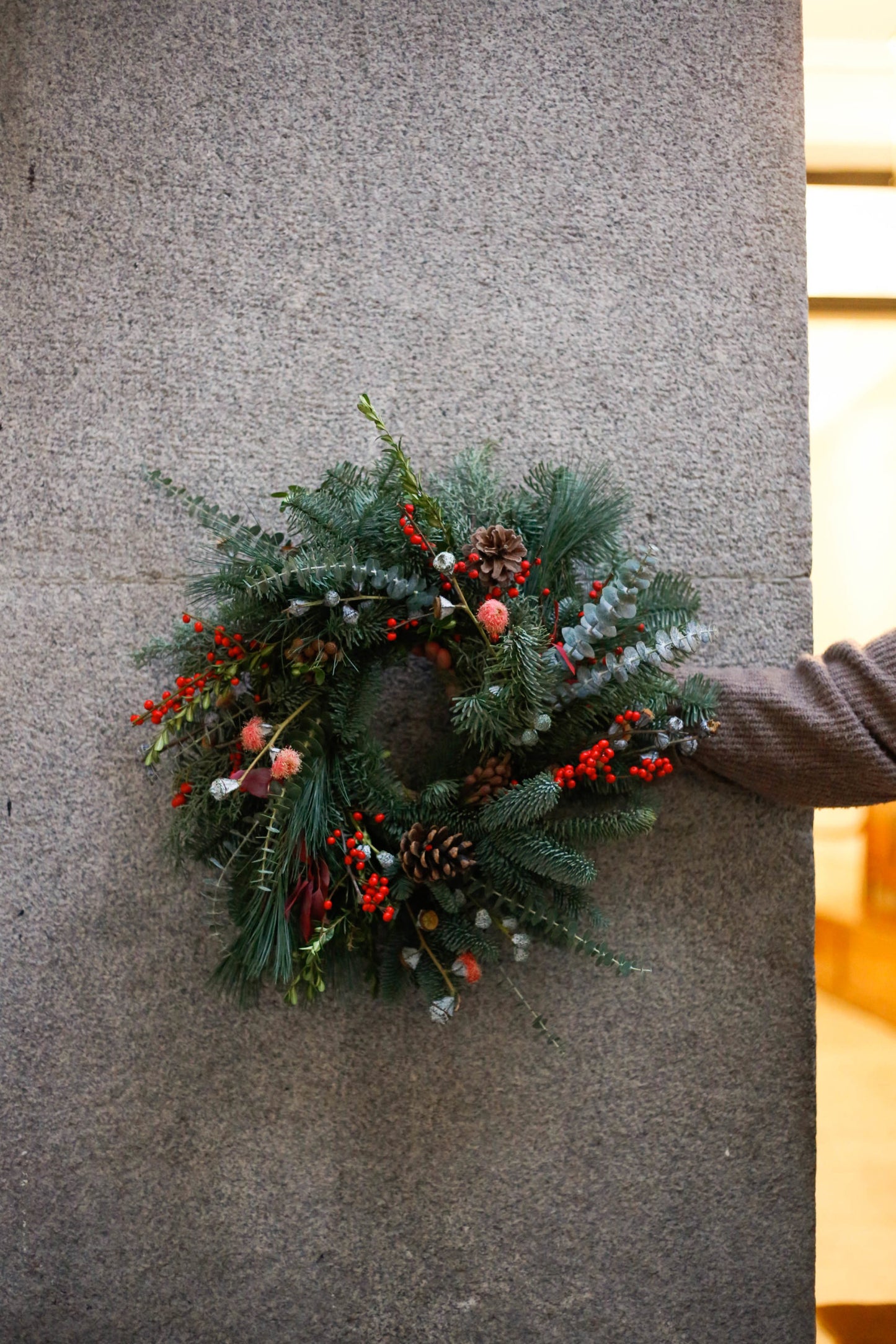 Corona de Navidad Clásica