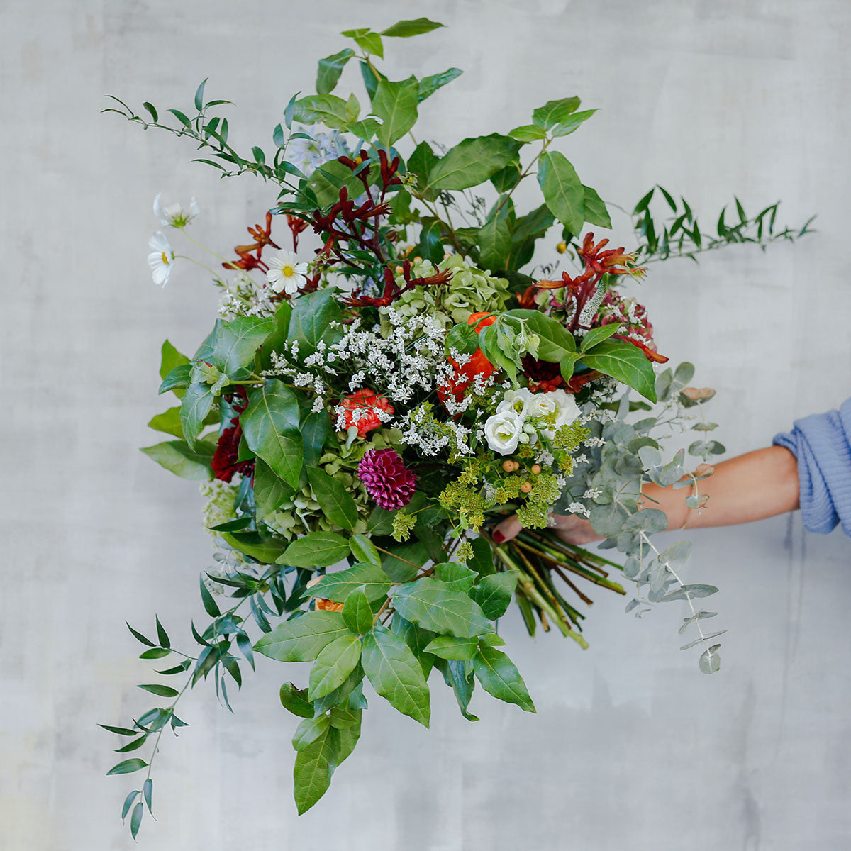 Ramo de flores de temporada otoñal