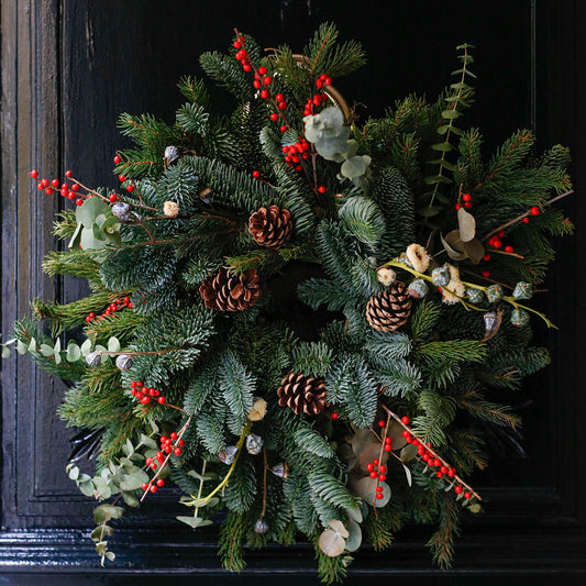 Corona de Navidad Clásica