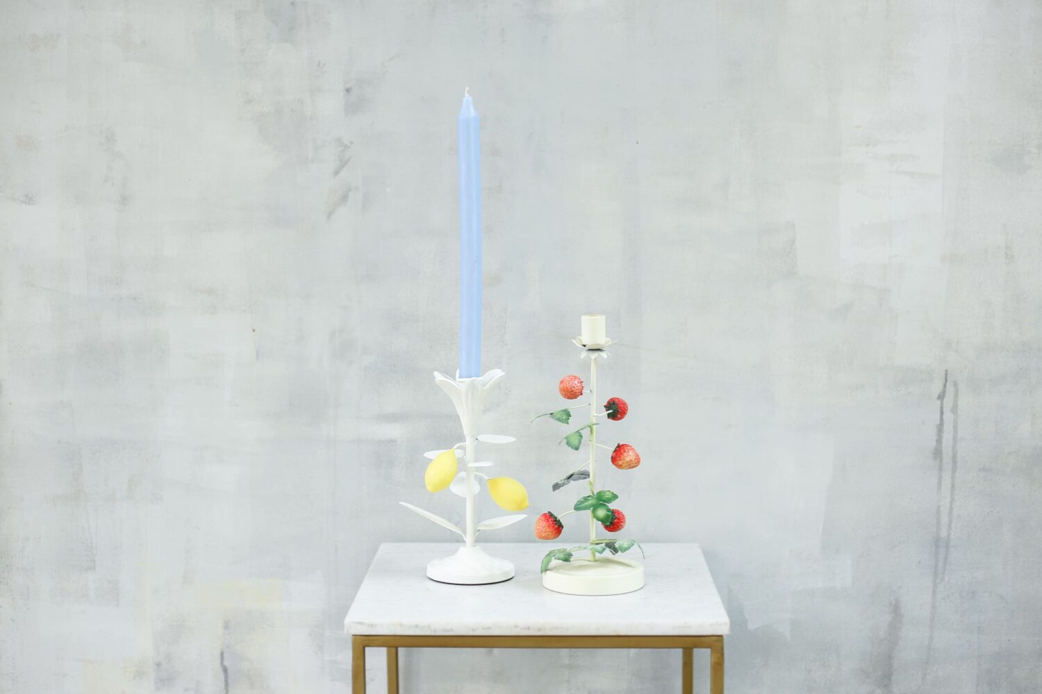 Candelabro frutas fresa - limón - Imagen 4